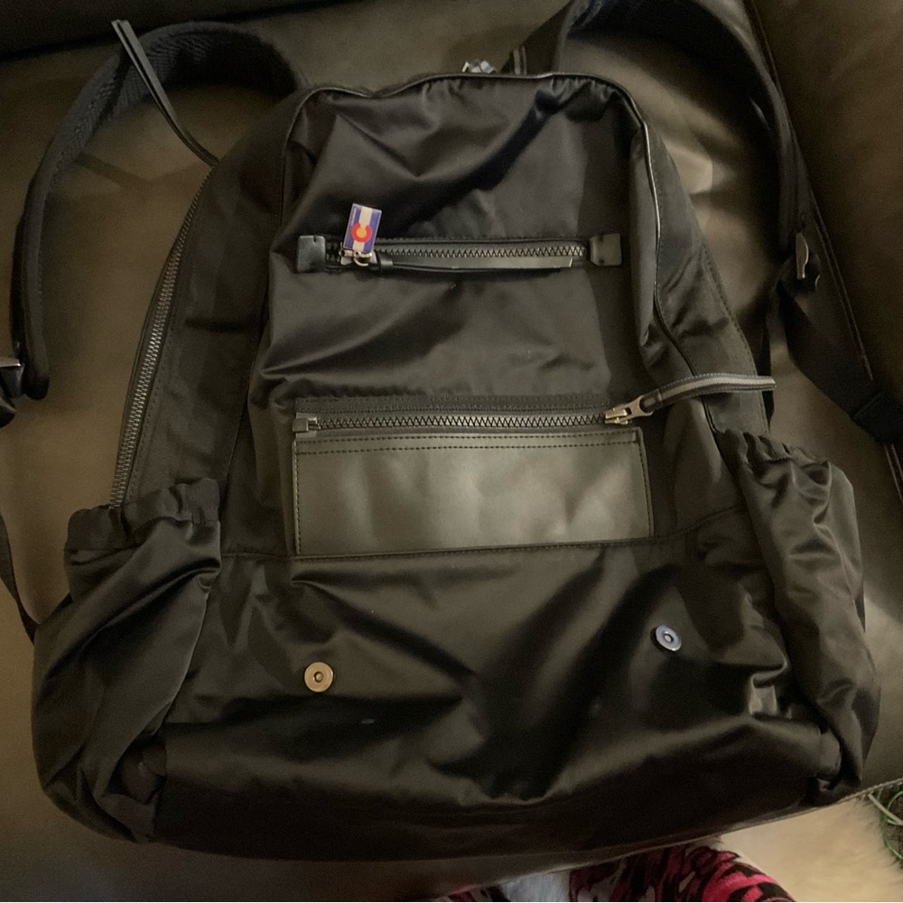 Lululemon black backpack